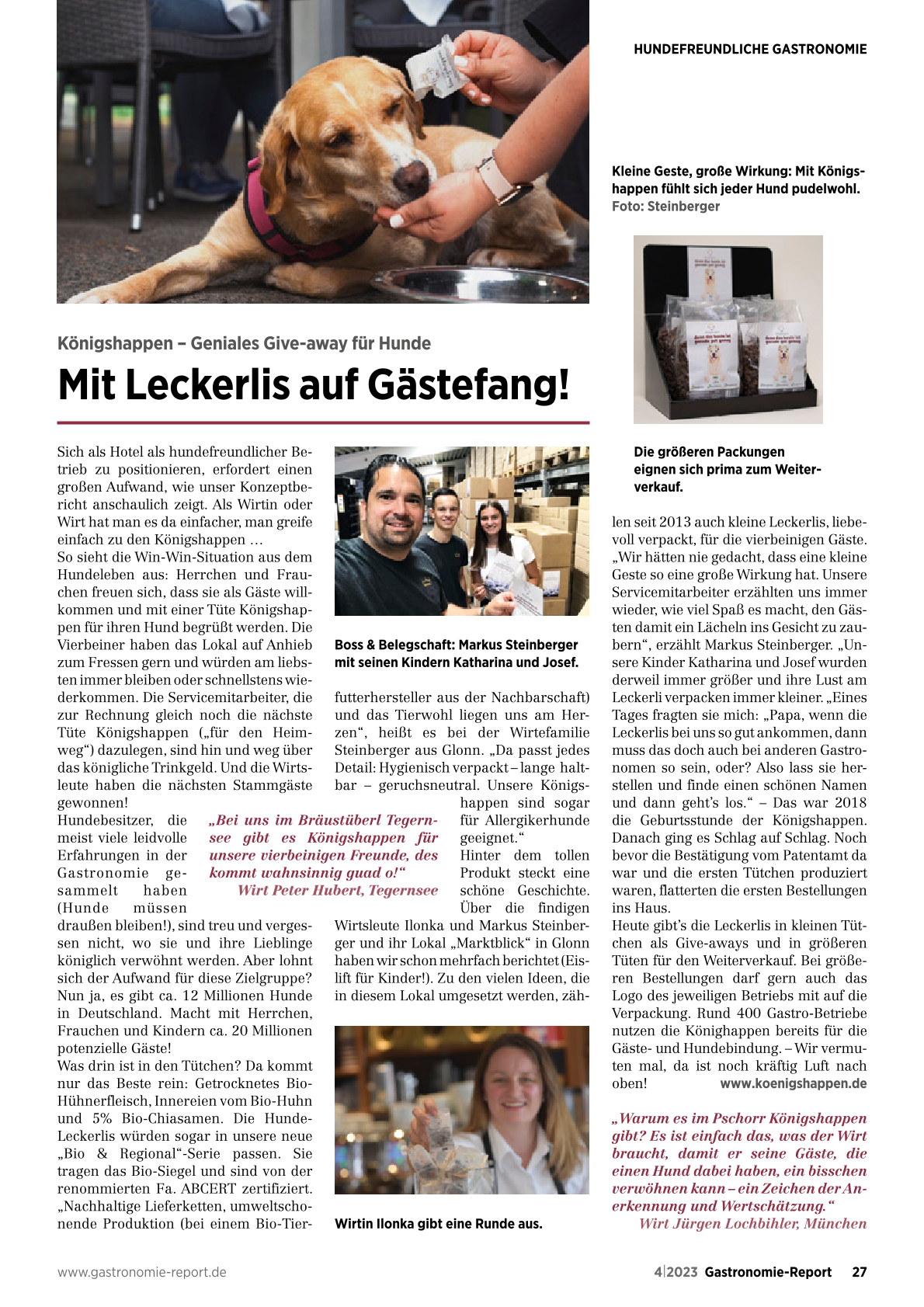 Gastronomie Report