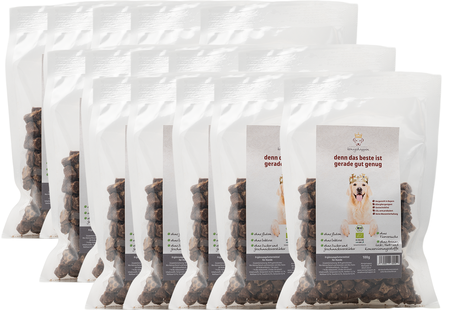 25x 100g Beutel Königshappen - Nachfüllpack